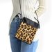 Fashion Leopard Print Portable Storage Bag Shopping Shoulder Bag Casual Contrast Color Commuter All Match Crossbody Mobile Phone Bag Women_viptrois.com