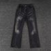 Men's Clothing 25 Jeans For Men And Women, Flared Cleanfit, Niche American Straight Trousers_viptrois.com