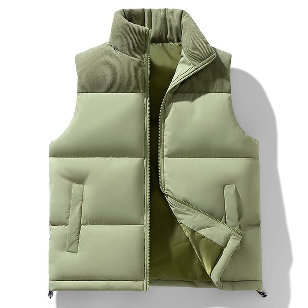 Men's & Women's Lightweight Quilted Vest Jacket - Warm Polyester Puffer Sleeveless Coat For Casual Outdoor Wear_viptrois.com