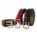 Belt Women's Version Of Two Layer Cowhide Transfer Film Embossed Women's Versatile Trendy Belt Simple Women's Belt_viptrois.com