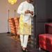 Men's Clothing Ethnic Style Printed Casual Men's Suits_viptrois.com