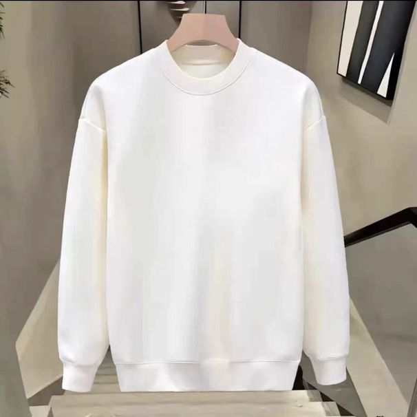 Streetwear Fleece Sweatshirt For Men – Oversized Crewneck With Cartoon Print_viptrois.com