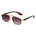 POLYGON EDGE - Unisex Double Beam Sunglasses (Geometric Metal Frame, Street Fashion Shades,Hot Seller)_viptrois.com