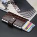 Card Holder Purse Wallets Men's Rfid Anti-degaussing Card Bag Short Alligator Buckle Automatic Pop-up Card Sleeve_viptrois.com