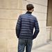 Men's Slim Fit Stand Collar Down Jacket – Lightweight Winter Coat For Baseball & Casual Wear (Black/Navy/Grey/Army Green, Sizes S-XXXL)_viptrois.com