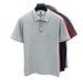 New 100% Cotton 220g Men's Polo Shirt Summer New Embroidered Solid Color Comfortable Versatile T-Shirt Short Sleeve Men_viptrois.com