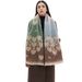 Unisex Women's neckband jacquard love scarf_viptrois.com
