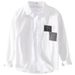 Men's Clothing Long Sleeved Shirt Jacket Shirt Workwear Loose Autumn Professional Brand Formal Wear Non Iron Striped Shirt Men_viptrois.com