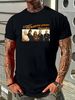 Status Quo T Shirt Large Black Tour Concert Oversized Rock N Roll Stylish Soft Versatile Summer Fashion Homme Designer Clothes Unisex Breathable_viptrois.com