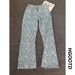 Letter Jacquard Curved Blade Jeans Men's Summer Trendy Brand Vibe Pants American High Street Straight Leg Slightly Flared Trousers_viptrois.com