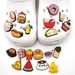 Food Series Shoes Flower Accessories Personality Everything Garden Shoes Soft Rubber Accessories Shoes Decorative Buckle_viptrois.com