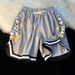 Men's Clothing Training Basketball Shorts Students Loose Outer Wear Running Sports Casual 5 Point Pants_viptrois.com