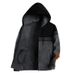 Loom Cross-Border Foreign Trade European And American Thick Turn-Down Collar Men's Color-Block Casual Daily Long-Sleeve_viptrois.com