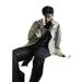Yellow Mud Dyed American Washed Denim Jacket For Men In Spring And Autumn Fashion_viptrois.com