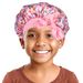 Cross Border Hot Selling Children's Silk Nightcap Bow Versatile Rainbow Unicorn Hat Bonnet One Piece Dropshipping_viptrois.com