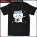 Camisetas Gráficas Buena Calidad Chiikawa Hachiware, Camiseta Guitarra Para Hombres, 100% Algodón, Estilo Playero,_viptrois.com