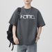 Summer Printed Cotton Sleeve T-shirt Men's China-Chic Loose Casual_viptrois.com