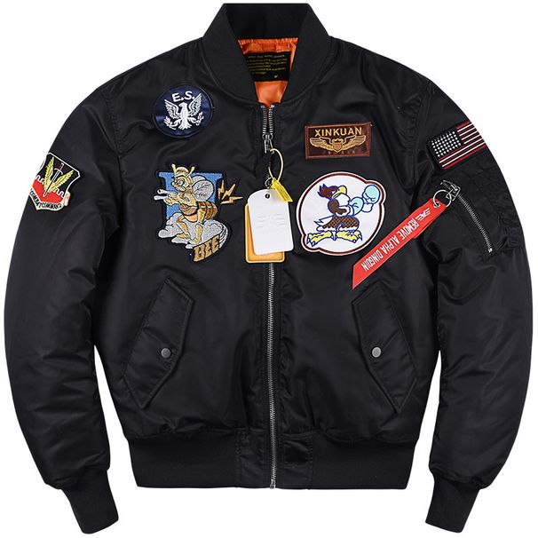 Men's Clothing Cotton Jacket Pilot Baseball Uniform_viptrois.com