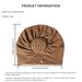 Thickened Elastic Flower Headscarf Hat - Ethnic Style Twisted Warm Hat (Fashionable & Versatile, European & American Design, Winter Headwear)_viptrois.com