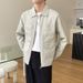Men's Clothing Autumn And Winter New Lapel Leather Jacket Men's Leather Jacket Youth Trend Handsome Motorcycle Clothing Casual Light Mature Tops Men_viptrois.com
