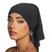 Crystal Ethnic Scarf – Multi-Color Oblique Long-Tail Headwrap (Elastic Middle Eastern Headscarf & Bottoming Hat)_viptrois.com