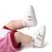 Mother & Kids Baby Velcro White Sneakers New Baby Shoes Toddler Shoes Soft Soled Shoes_viptrois.com