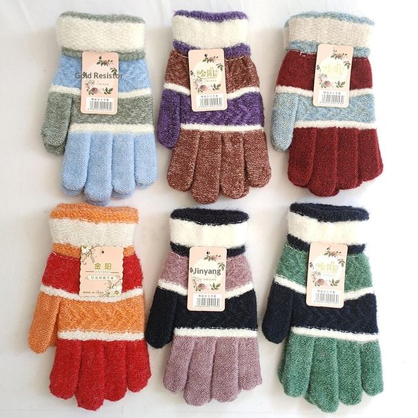 Pulse New Women's Full Finger Mohair Oversized Fleece Winter Cold-Proof Warm Gloves Wholesale From Yiwu Manufacturer_viptrois.com