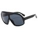 Men's Sunglasses New Fashion Large Frame Sunglasses Ins All Match Trendy Retro Glasses Men And Women Catwalk Sunglasses_viptrois.com