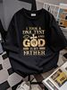 Jesus DNA Test God Is My Father T-Shirt Christian Faith Gospel Pray Religion Tee Stylish Graphic Slightly Versatile Homme Casual Unisex_viptrois.com