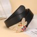 VOOTHOSTU Vintage Designer Belts Men Women Genuine Leather Bee Buckle Waist Dress Strap Belt for Jeans F0064_viptrois.com