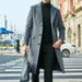 2026 Men's Clothing Men's New Wool Casual Overcoat Jacket Cross Border Trench Coat Wool Fabric Style Foreign Trade Wholesale_viptrois.com