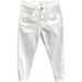 Men's Jeans Thin Slim Fit Summer New Elastic White Trendy High-End Cropped Pants Men Hot_viptrois.com