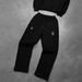 Trendy Streetwear Hoodie & Pants Set With Zip-Up Design - Stylish Unisex Casual Outfit For Teens & Young Adults_viptrois.com