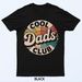 Cool Dads Club Retro Father's Day From Daughter Fatherhood T-Shirt Mens Womens Tees Top_viptrois.com