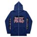 Hoodie Sweatshirt Gothic High Street Full Zipper Oversized Unisex Streetwear Y2 Jacket_viptrois.com
