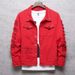 Men's Clothing Handsome Denim Jacket Style Printed Clothes Slim Fashion Student Men's Outerwear_viptrois.com