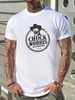 Chuck Norris Approved White T Shirt Ships Fast High Quality Graphic Slightly Casual Stylish Homme Breathable Fashion Soft Top For Everyday Wear_viptrois.com