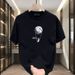 Men's Clothing Heavy Cotton Trendy Brand Printed Men's Short Sleeved T Shirt New Summer Hot Style Trendy Casual T Shirt_viptrois.com