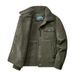 brand Warm Fleece Autumn Winter Jackets For Men Cargo Fleece Coat Casual Men's Winter Jacket Solid Color Luxury Outerwear Man_viptrois.com