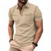 Men Polo Men Shirt Short Sleeve Polo Shirt Contrast Color Polo New Clothing Summer Streetwear Casual Fashion Men Tops_viptrois.com