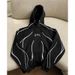 Y2K Retro Striped Hoodie - Unisex Oversized Pullover Sweatshirt For Streetwear & Casual Fashion_viptrois.com