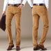 Men Vintage Winter Corduroy Slim 6 Color Casual Dress Suit Pants Fashion Business Brand Clothes Trousers Plus Size 40_viptrois.com