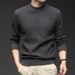 Men's Premium Jacquard Knit Sweater - Soft Breathable Pullover With Relaxed Fit For Winter & Fall_viptrois.com