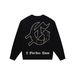 Godspeed Skull Print Cotton Unisex High Street Hip Hop Crew Neck Sweatshirt Long Sleeve Trendy_viptrois.com