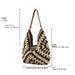 Popular and Popular Large Capacity Woven Bag Versatile and Fashionable Grass Woven Shoulder Bag Suitable for Vacation Work and Commuting_viptrois.com