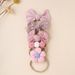 5 Piece Set Of Baby Lace Flower Bow Hairband Baby Headband Children's Cute Photo Hair Accessories Head Flower_viptrois.com