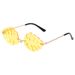 Men's Sunglasses New Leaf Shaped Colorful Ocean Sunglasses Personalized Trendy Sunglasses Dance Party Funny Glasses_viptrois.com