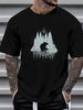 myrkur Wolf Forrest Tee Black T Shirt Summer Comfortable Unisex Designer Clothes Casual Streetwear Top For Everyday Wear Graphic Stretched Homme_viptrois.com