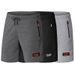 Men's Quick-Dry 5-Inch Inseam Casual Shorts - Lightweight Breathable Beach Shorts With Multiple Pockets, Relaxed Fit For Summer Outdoor Activities_viptrois.com