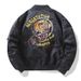 Men's MA-1 Pilot Jacket With Tiger Embroidery – Slim Fit Baseball Bomber Jacket Lightweight & Stylish For Daily Wear (Available In Multiple Colors )_viptrois.com